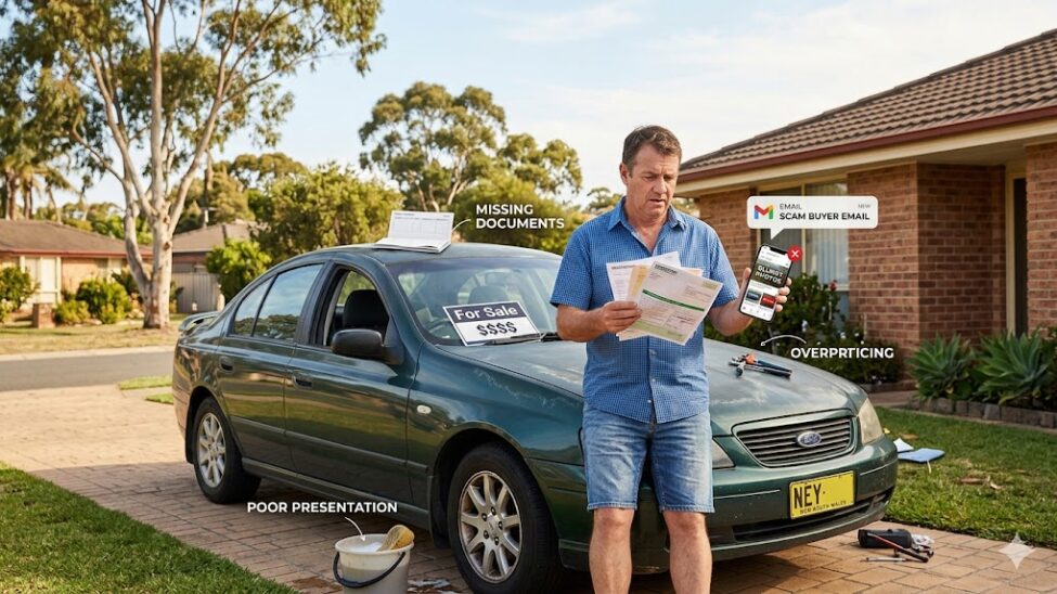 mistakes when selling a car