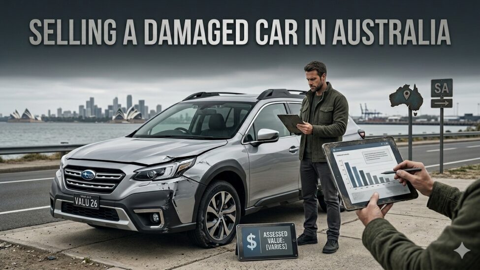 selling damaged car