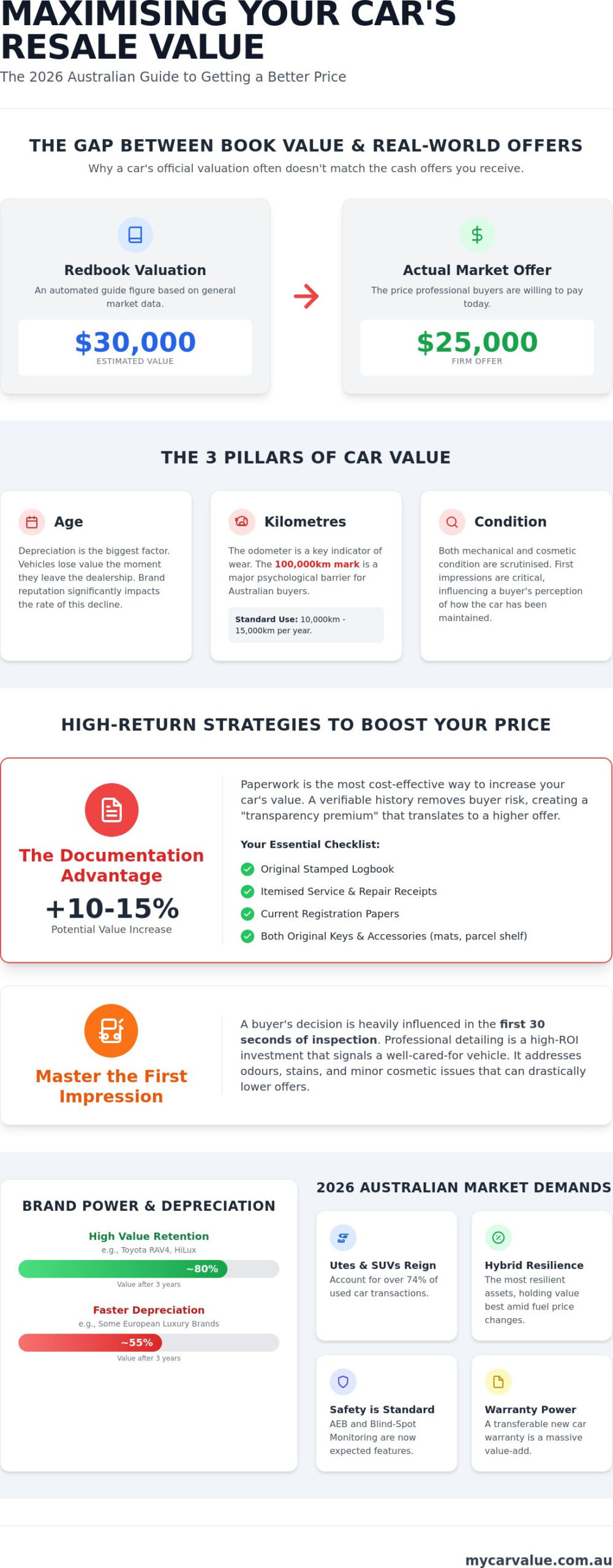 How to Increase Car Resale Value in Australia: The 2026 Seller’s Guide